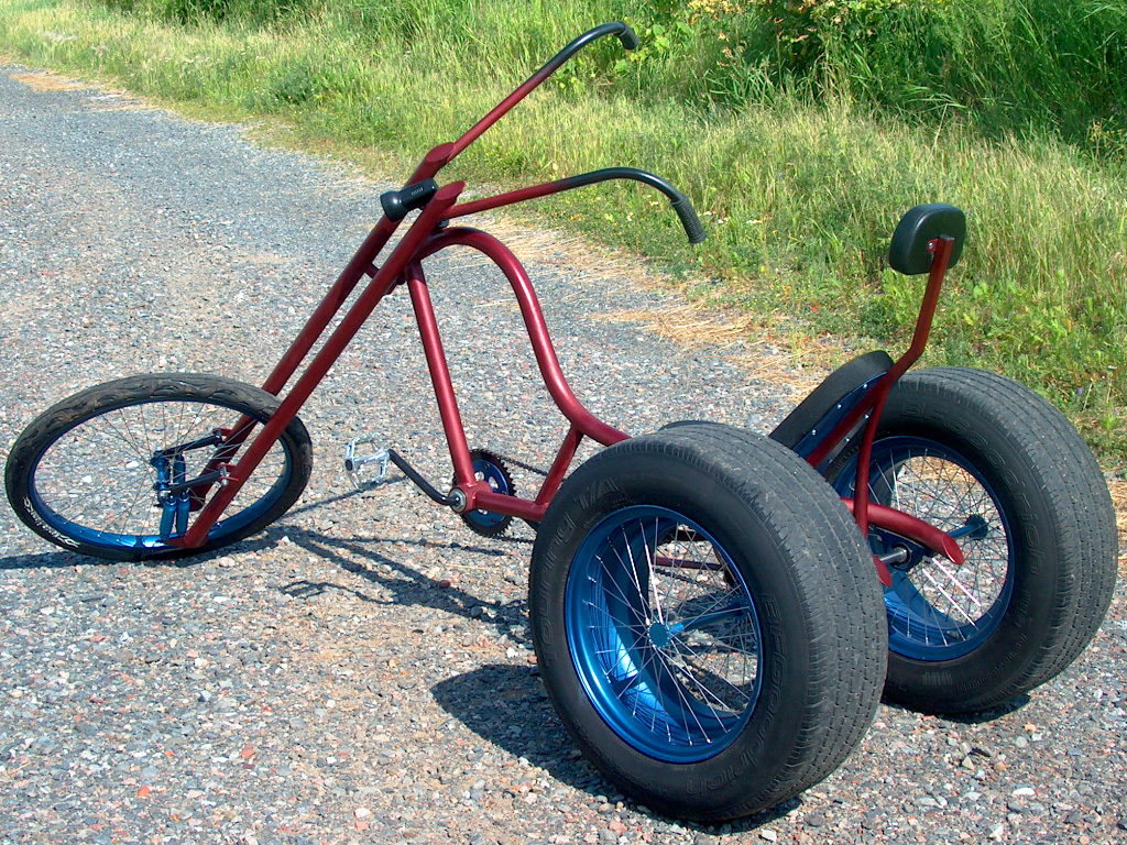 Gladiator Chopper Trike - fat wheel chopper
